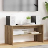 TV omarica Umetni hrast 80 x 35 x 40 cm Konstruiran les, (5000137192) | Shoptok.si