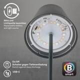 BRILONER 7559015-LED RGB stona lampa COLORIS 3,5W/5V IP44 2000mAh Wi-Fi Tuya | Eponuda.com