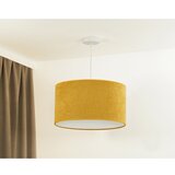  Duolla - Luster na kablu CORDUROY 1xE27/15W/230V, prečnik 40 cm, žuta | Eponuda.com