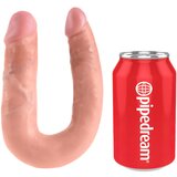 King Cock dupli dildo (srednji) - prirodan | shoptok.hr