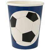 Meri Meri Papirnate jednokratne čaše u setu 8 kom Soccer – Cijene