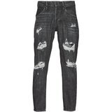Jack & Jones Kavbojke slim JJIFRANK JJLEEN Črna Cene