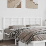 vidaXL Metalno uzglavlje bijelo 180 cm | shoptok.hr