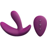 Cotoxo Saddle - punjivi vibrator za prostatu na daljinsko upravljanje (ljubičasti)