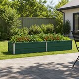  Povišeni vrtni krevet Zelena 160 x 40 x 24 cm | shoptok.hr