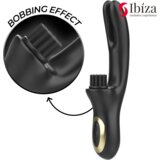 Ibiza Vibrator Rabbit Hi-tech Brushing And Double Wave | Shoptok.si