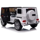  Licencirani auto na akumulator Mercedes G500 4x4 - bijeli | shoptok.hr
