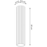 Sollux SL.1589 - Spot svetiljka KARBON 1xGU10/10W/230V 30 cm krem | Eponuda.com