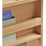Hübsch Pisalna miza z mizno ploščo v hrastovem dekorju 70x140 cm Forma – | Shoptok.si