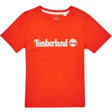 Timberland Majice s kratkimi rokavi T25T77 Rdeča