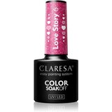 Claresa SoakOff UV/LED Color Love Story gel lak za nohte odtenek 6 5 g Cene