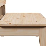 vidaXL Vrtni stol 60x52,5x72 cm trdna borovina | Shoptok.si