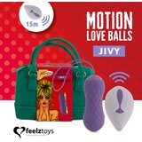 Feelztoys Vibracijski jajček - Motion Love Balls Jivy Cene