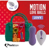 Feelztoys Vibracijski jajček - Motion Love Balls Jivy