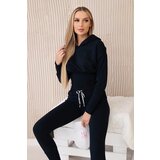 Kesi Set with wide cuffs navy blue | Shoptok.si