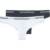 Emporio Armani Hlačke CC317-PACK DE 2 Modra