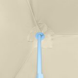  Sklopivi šator za zabave s 8 bočnih zidova 870x291x315 cm krem | Eponuda.ba