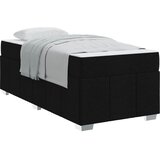 Krevetna konstrukcija s madracem Crna 100 x 200 cm tkanina | shoptok.hr