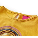  Dječja majica dugih rukava oker 116 | shoptok.hr