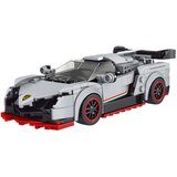 SPORTS Car Block Set 398 pieces. White | shoptok.hr