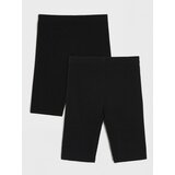 Sinsay Kratke hlače motorističkog stila 2 pack | shoptok.hr