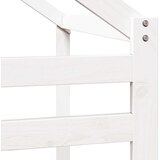 Krov za dječji krevet bijeli 188 x 97 x 113 cm masivna borovina | shoptok.hr