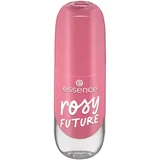 Essence Lak za nohte Nagelfarbener Gel-Nagellack - 67 rosy FUTURE Rožnata