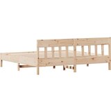 vidaXL Okvir kreveta s uzglavljem 180 x 200 cm masivna borovina | shoptok.hr