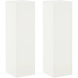  Stalak za biljke 2 pcs Bijela 30 x 30 x 100 cm Čelik | shoptok.hr