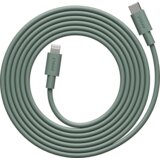 AVOLT Cable 1 USB-C to Lightning - polnilni kabel - Oak green | Shoptok.si