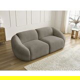Bobochic Paris Siva/rjava sedežna garnitura iz tkanine bouclé 230 cm Tina – | Shoptok.si