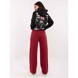 RELEVANCE Sweatpants-RV-DR-A590.08-burgundy | Shoptok.si