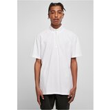 UC Men Zip Pique Tee Boxes White Cene