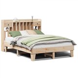 Maison Chic Posteljni okvir - Dvoposteljna postelja - Zakonska postelja brez vzmetnice 160x200 cm trdna borovina-J3259, (21772322) | Shoptok.si