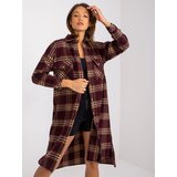 ex moda Shirt-EM-KS-002/06.11P-burgundy | Shoptok.si