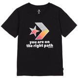Converse Majice s kratkimi rokavi Traibazer Graphic Tee Črna | Shoptok.si