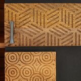 Landscape nizka omarica naravne barve, črna | Shoptok.si