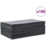 vidaXL Vpojne blazinice za olje 100 kosov sive barve 40x50 cm u