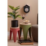 Leitmotiv Rdeči/zeleni kovinski stolčki v kompletu 2 ks Double Funky – | Shoptok.si