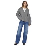 Vila Noos Juice Loose Jacket - Medium Grey Melange Siva | shoptok.hr