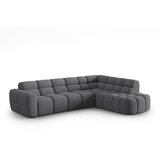 Micadoni Home Siva kutna garnitura Lisa – | shoptok.hr