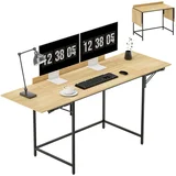 Pisalna miza iverna plošča, kovina 170D x 58Š x 78V cm hrast, (5000243022)