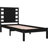  Za krevet od masivne borovine crni 100 x 200 cm | shoptok.hr
