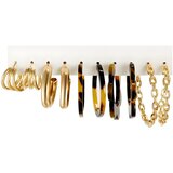  Set naušnica NA-27518 - Smeđa KP27518 | shoptok.hr