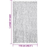  Zastor protiv muha svjetlosivi i tamnosivi 118x220 cm od šenila | Eponuda.ba