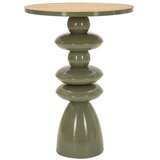 Mauro Ferretti Kovinska okrogla stranska mizica ø 45,5 cm Metal Console – Cene