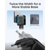 Anker Kućni punjač GaN 100W, Display, 2xUSB-C, 1xUSB-A,ActiveShield 4.0 , USB-C/USB-C kabel, Black, B121BG41 | shoptok.hr