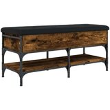 vidaXL klupa za cipele boja hrasta 102x42x45 cm konstruirano drvo | shoptok.hr