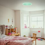BRILO plafonjera led 15 w 1850 lm 4000 k + rgb-led 29,3x2,8 cm bcl bijela | shoptok.hr