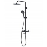 REA Bath REA LUNGO CRNI TUŠ S TERMOSTATOM | shoptok.hr